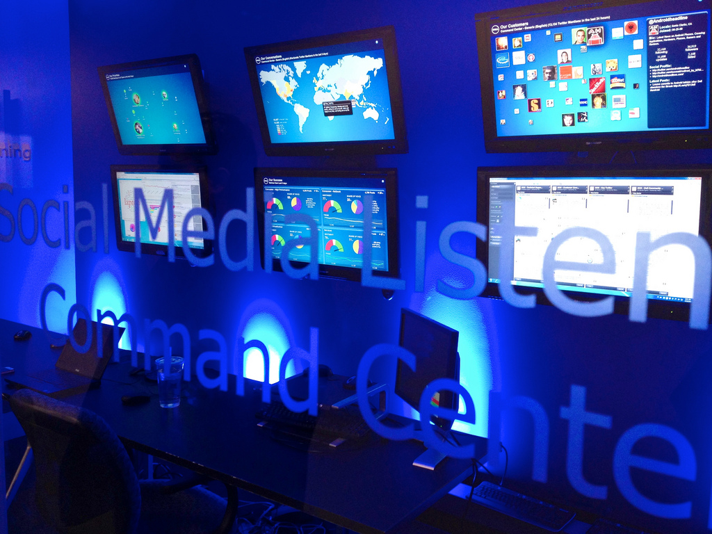 social media listening and command center
